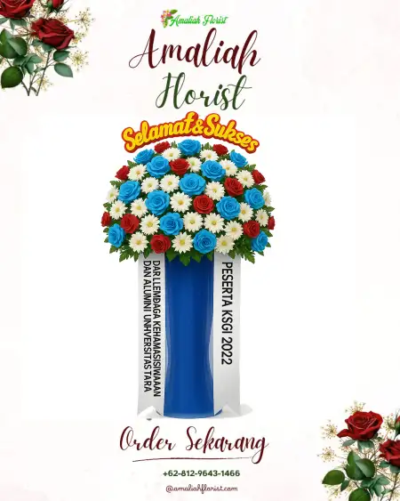 Standing Flowers Napal Putih